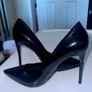 Classic Black Patent Leather Pumps